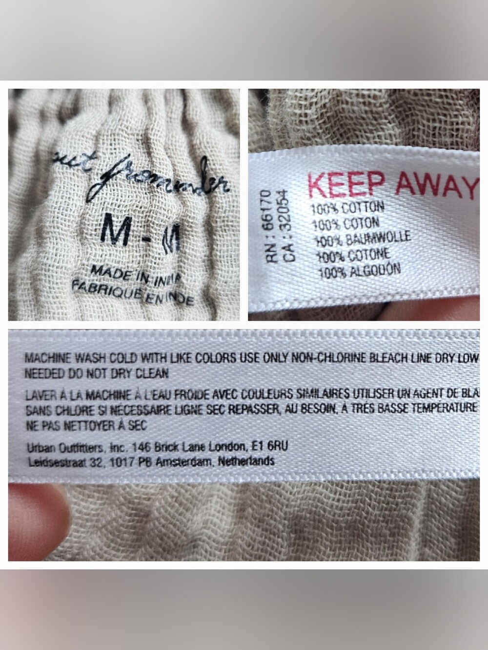 Urban Outfitters Out from Under Casual Cabot Utility Lounge Pants Size M - Picture 6 of 12